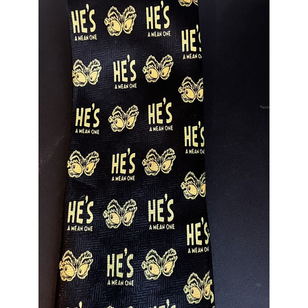GRINCH TIE / HE'S A MEAN ONE - CHRISTMAS/HOLIDAY - DR. SEUSS Business Casual
